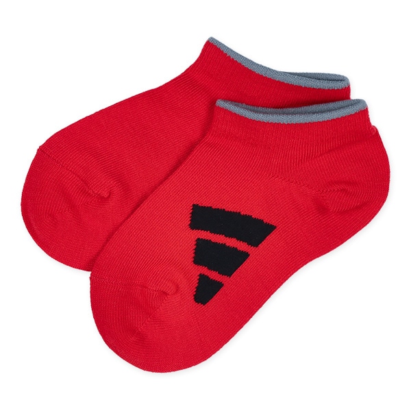 adidas）3足組キッズローカットソックス（サイドロゴ）