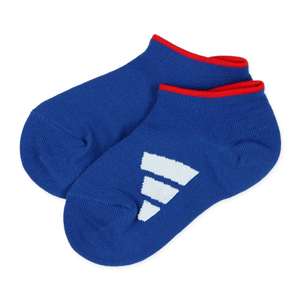 adidas）3足組キッズローカットソックス（サイドロゴ）