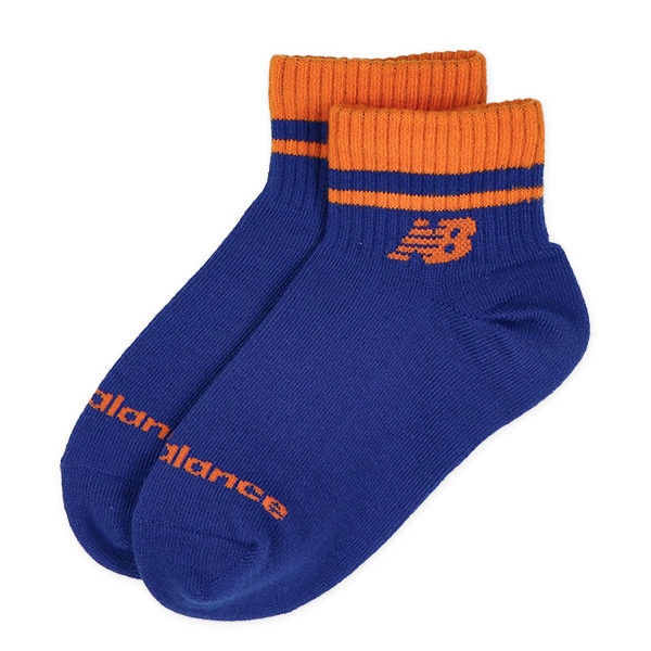 NewBalance）3足組キッズショート丈ソックス（ラインロゴ）