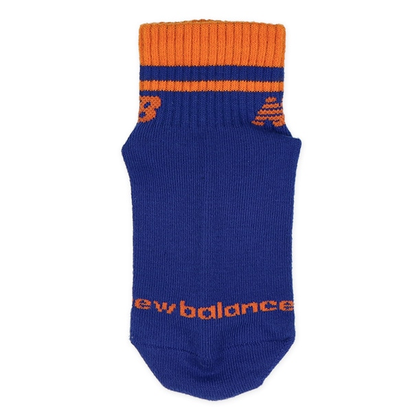 NewBalance）3足組キッズショート丈ソックス（ラインロゴ）