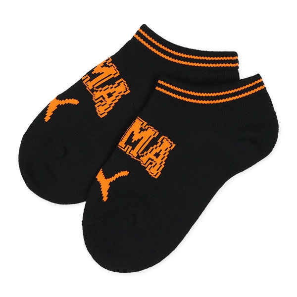 PUMA）3足組キッズローカットソックス（ライン）