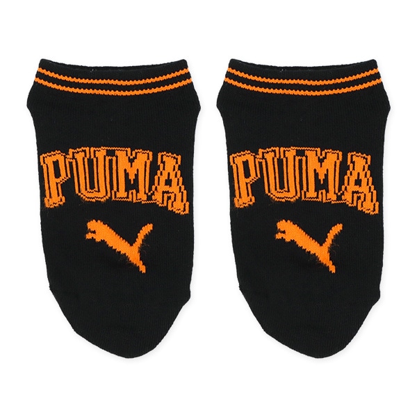 PUMA）3足組キッズローカットソックス（ライン）