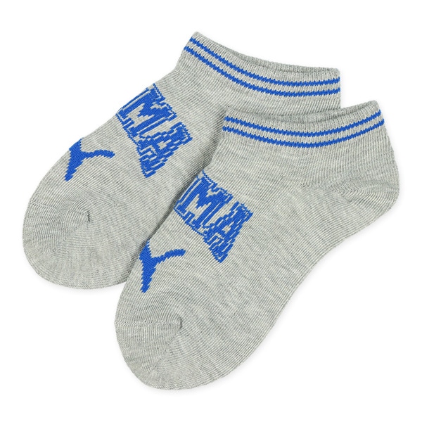PUMA）3足組キッズローカットソックス（ライン）