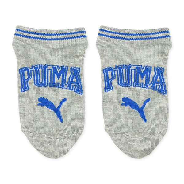 PUMA）3足組キッズローカットソックス（ライン）