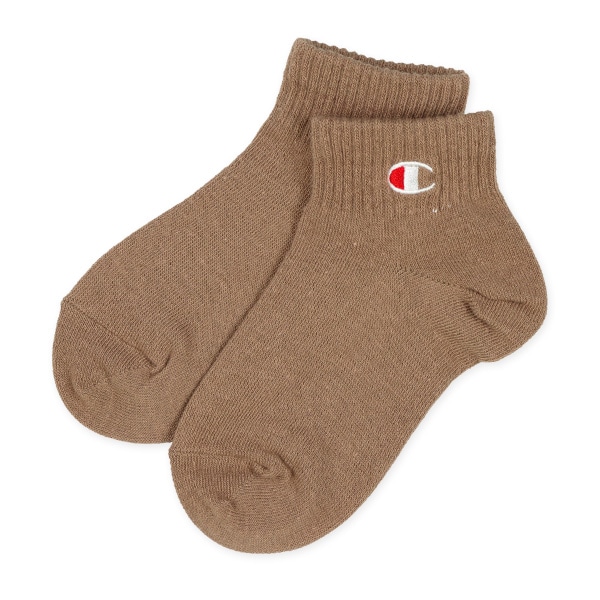 Champion）3足組キッズローカットソックス（カラー刺繍）