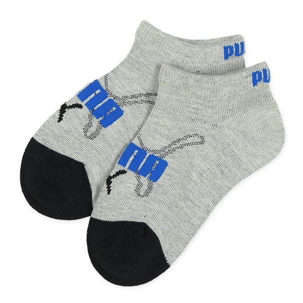 PUMA）3足組キッズローカットソックス（フロントロゴ）