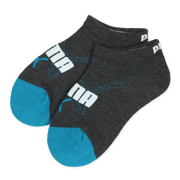 PUMA）3足組キッズローカットソックス（フロントロゴ）