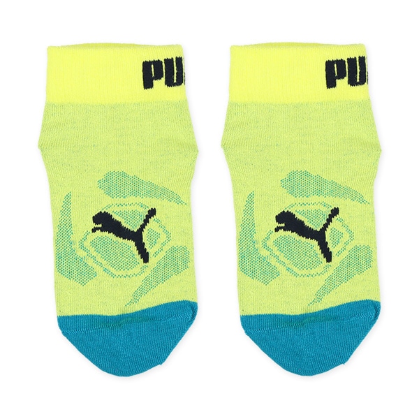 PUMA）3足組キッズショート丈ソックス（フロントロゴ）