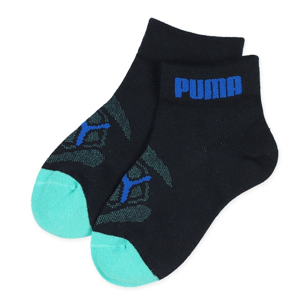 PUMA）3足組キッズショート丈ソックス（フロントロゴ）