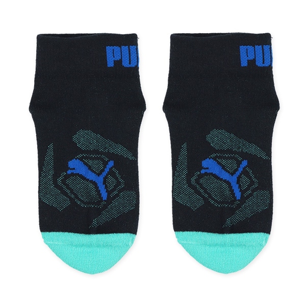 PUMA）3足組キッズショート丈ソックス（フロントロゴ）