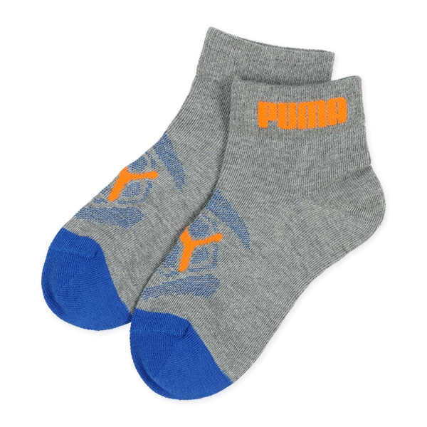 PUMA）3足組キッズショート丈ソックス（フロントロゴ）
