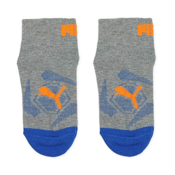 PUMA）3足組キッズショート丈ソックス（フロントロゴ）
