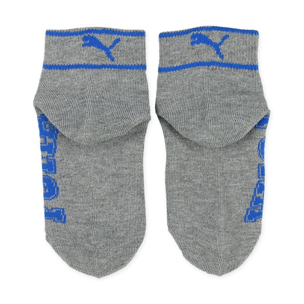 PUMA）3足組キッズショート丈ソックス（ロゴライン）