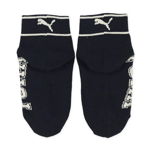 PUMA）3足組キッズショート丈ソックス（ロゴライン）