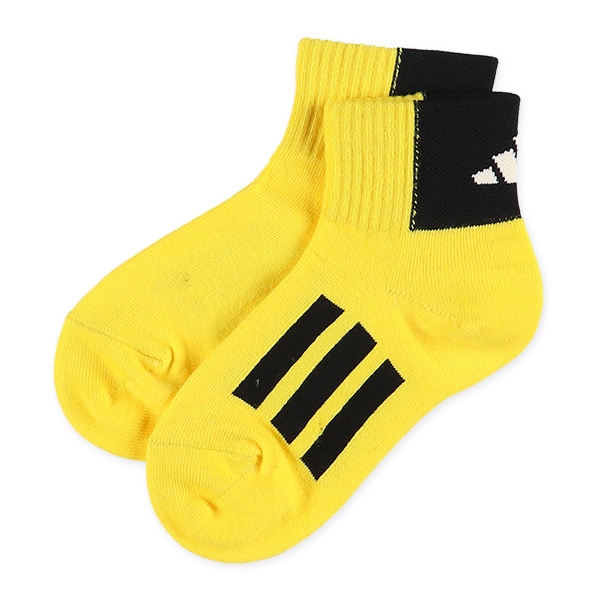 adidas）3足組キッズローカットソックス（サイドライン）