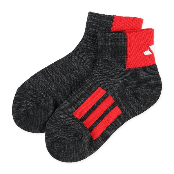 adidas）3足組キッズローカットソックス（サイドライン）