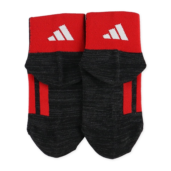 adidas）3足組キッズローカットソックス（サイドライン）
