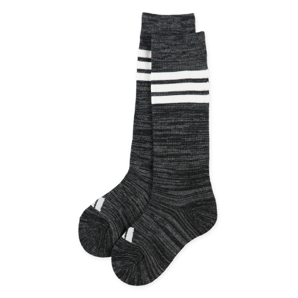 adidas）2足組キッズハイソックス（ライン）