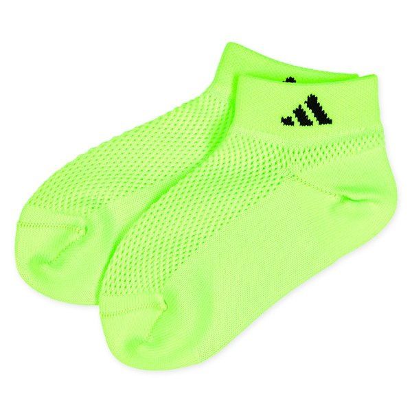 adidas）3足組キッズローカットソックス（メッシュ）