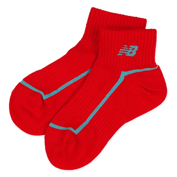NewBalance）3足組キッズアンクルソックス（サイドライン）