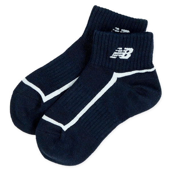 NewBalance）3足組キッズアンクルソックス（サイドライン）