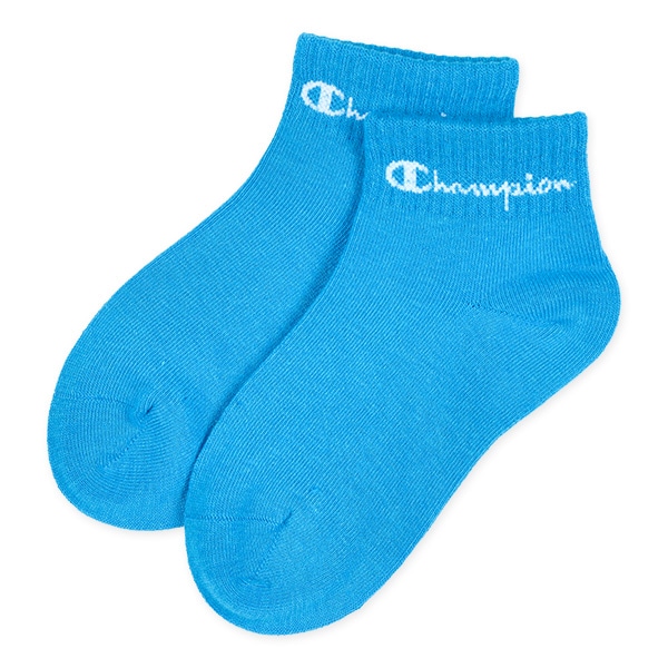 Champion）3足組キッズローカットソックス（蛍光）