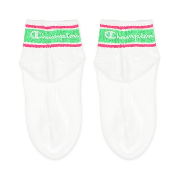 Champion）3足組キッズローカットソックス（カラーライン）