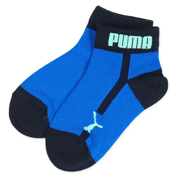 PUMA）3足組キッズアンクルソックス（切り替え）