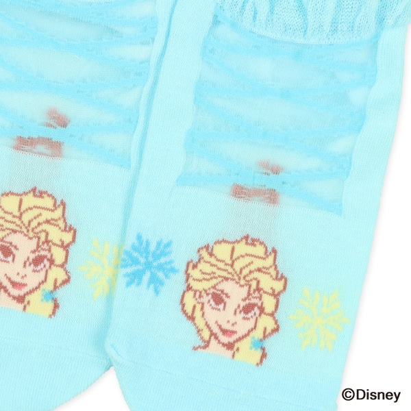 キッズローカットソックス（アナと雪の女王）