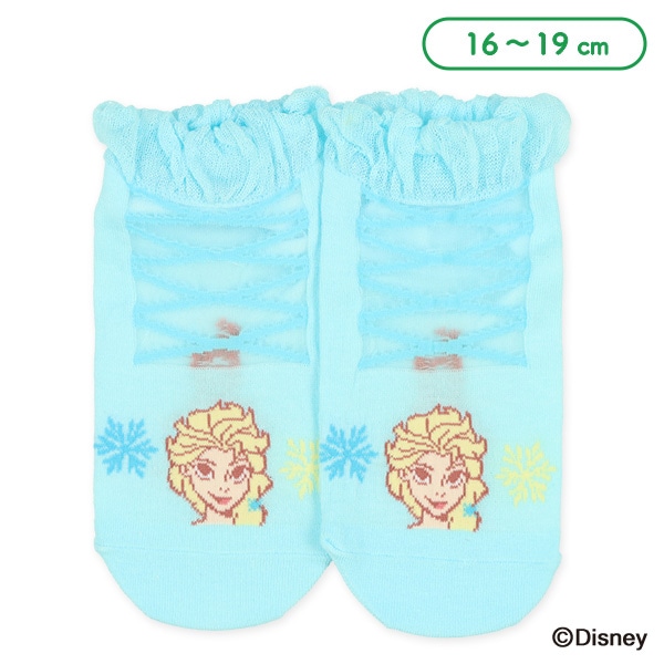 キッズローカットソックス（アナと雪の女王）
