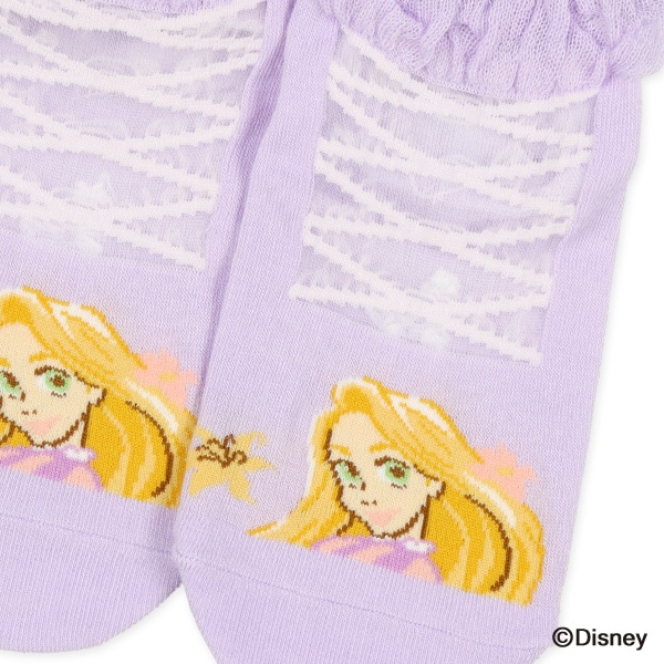 キッズローカットソックス（塔の上のラプンツェル）