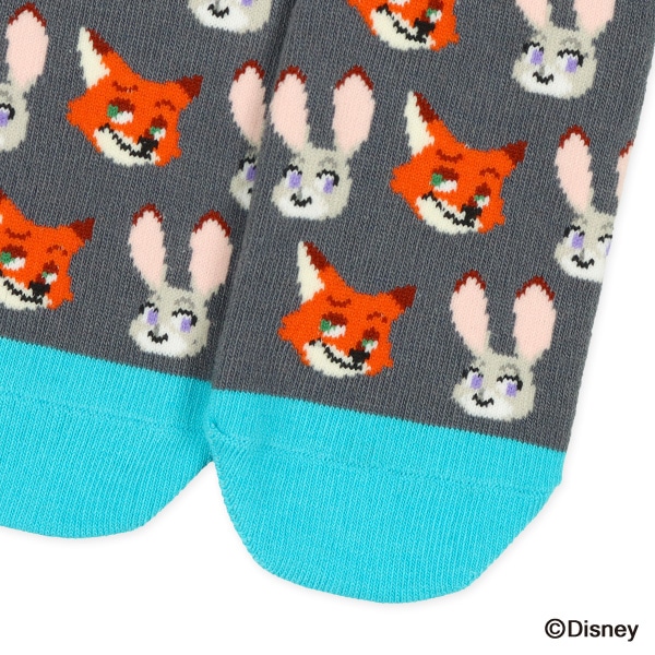 キッズローカットソックス（ズートピア）
