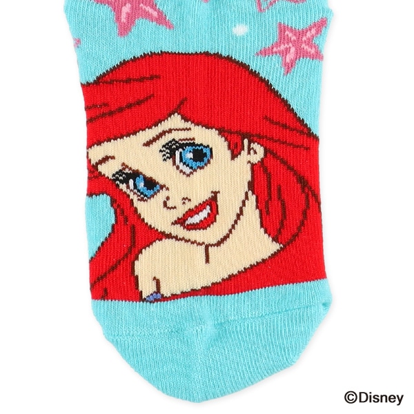 キッズローカットソックス（リトル・マーメイド）