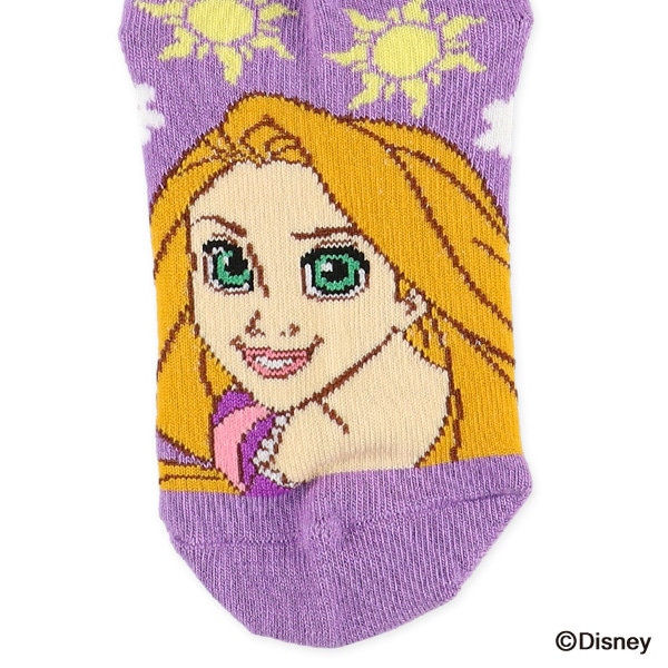 キッズローカットソックス（塔の上のラプンツェル）