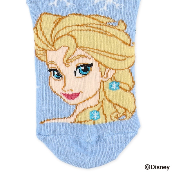 キッズローカットソックス（アナと雪の女王・エルサ）