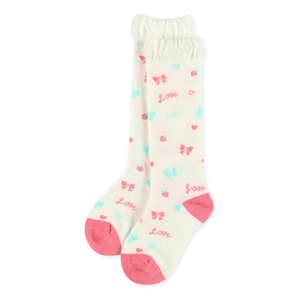 3足組キッズハイソックス（ユニコーン）