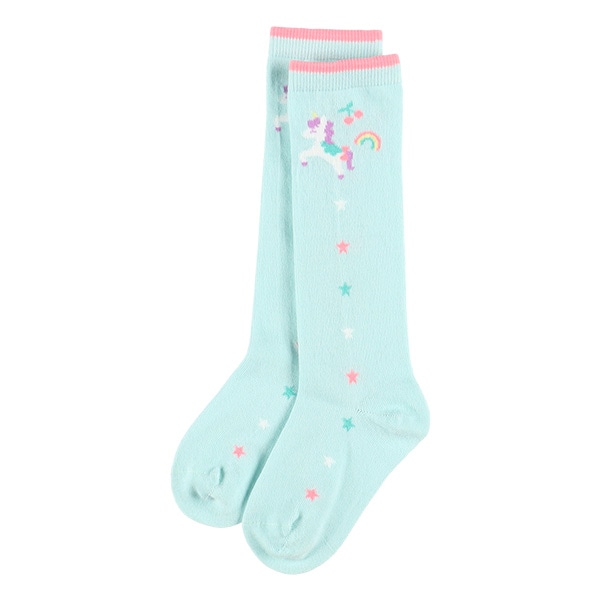 3足組キッズハイソックス（ユニコーン）
