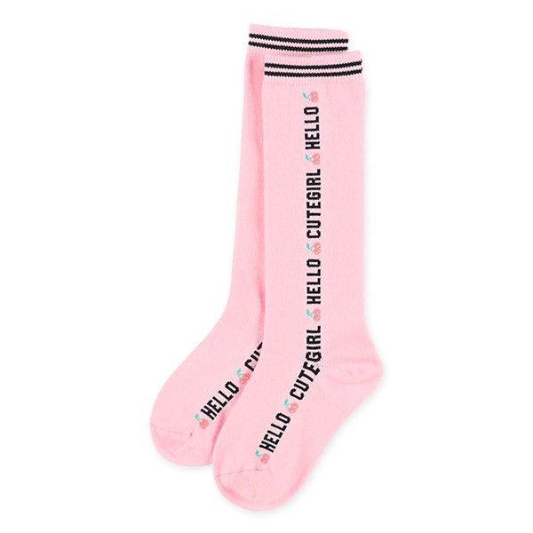 3足組キッズハイソックス（チェリー）