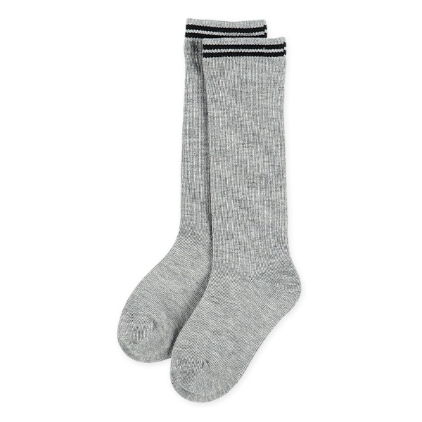 3足組キッズハイソックス（無地ライン）