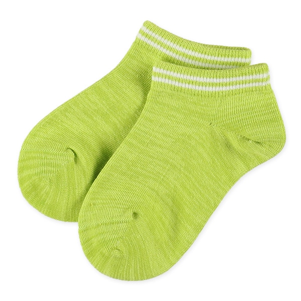 3足組キッズローカットソックス（カラフル無地）
