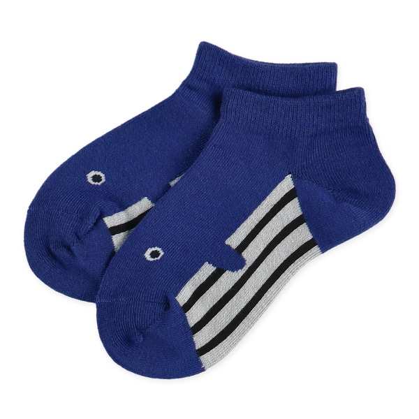 3足組キッズローカットソックス（つま先ガブリ）