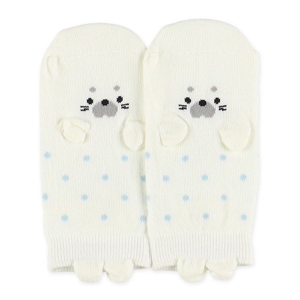 3足組キッズローカットソックス（海のアニマル）