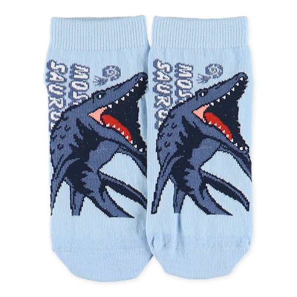 3足組キッズローカットソックス（恐竜）