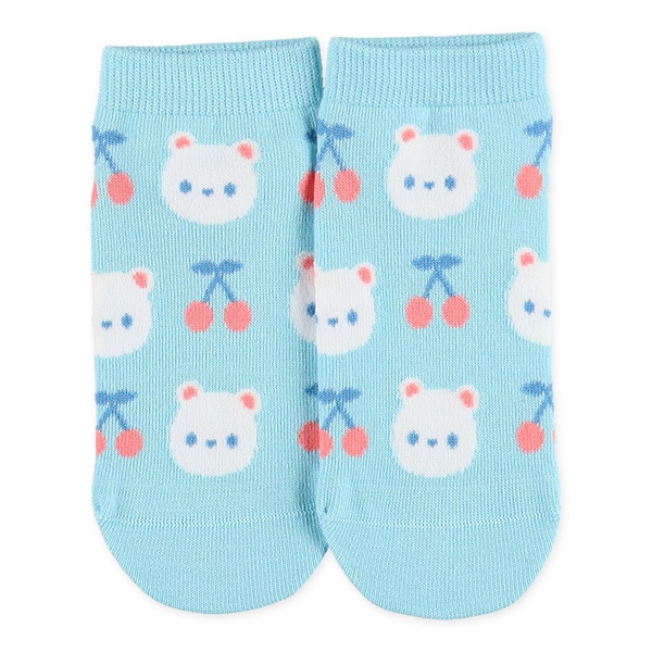 3足組キッズローカットソックス（ゆるかわアニマル）