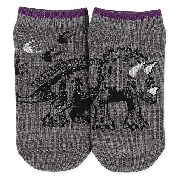 3足組キッズローカットソックス（恐竜）