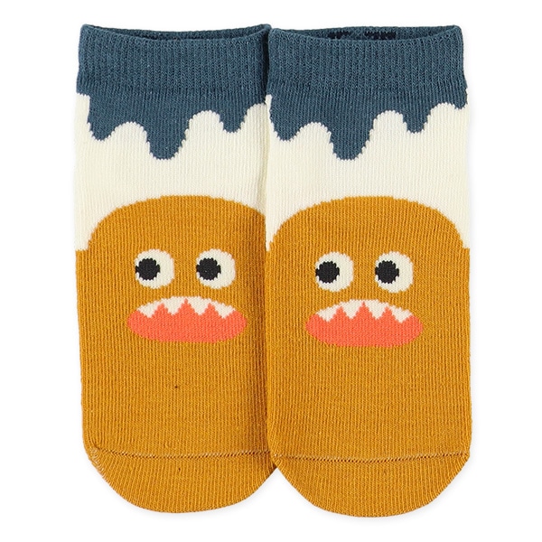3足組キッズローカットソックス（モンスター）