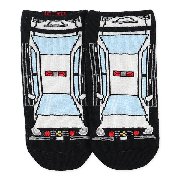 3足組キッズローカットソックス（リアルのりもの）