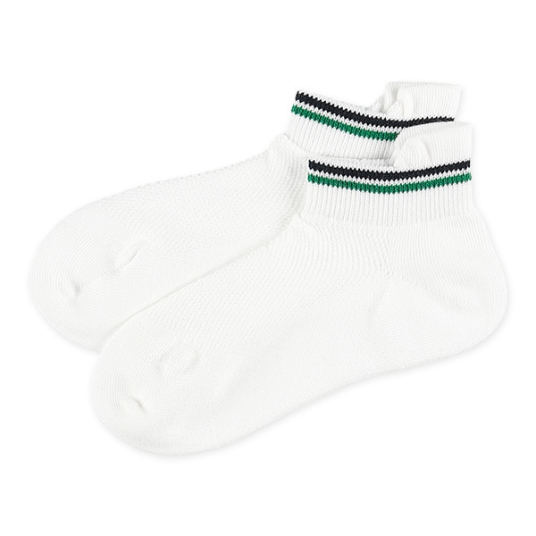 3足組キッズローカットソックス（かかとガード）