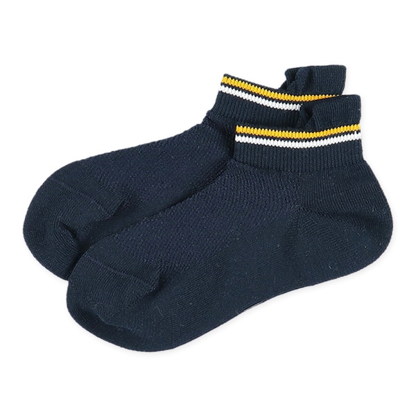 3足組キッズローカットソックス（かかとガード）