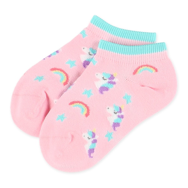 3足組キッズローカットソックス（ユニコーン）